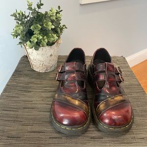 DR. MARTENS Allisa Bandage Toe Mary Jane Shoes